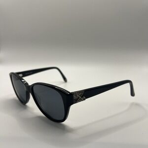 BULOVA Shanghai Black Sunglasses Rhinestone FRAMES ONLY  55-18-135
